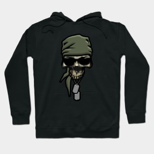 Camo Special Forces Skull Hoodie